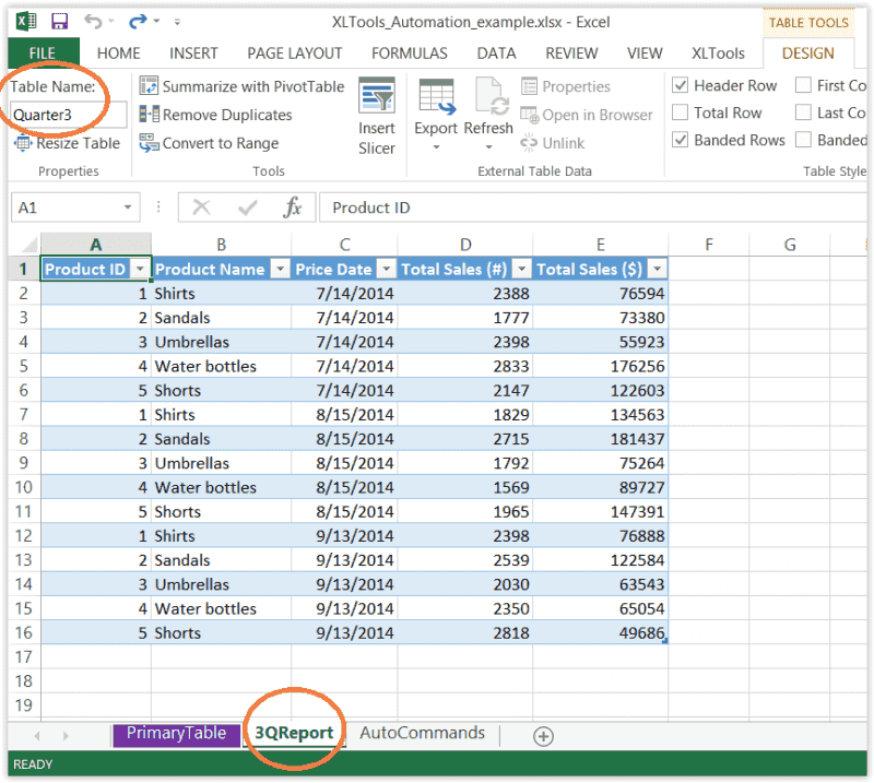 XLTools Automation: SQL Query Output