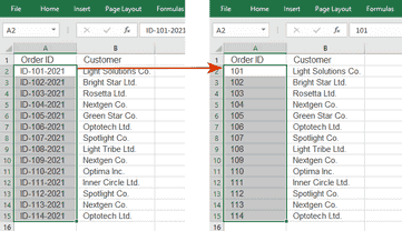 excel delete text after string