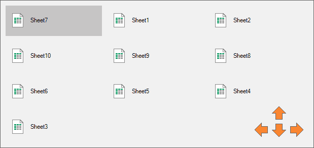 XLTools Sheet Switcher to switch between the most recent Excel sheets