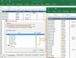 How to combine multiple Excel worksheets into one – user guide | XLTools