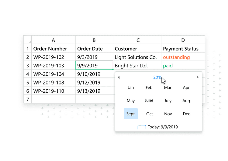 Add A Date Picker Into Your Spreadsheets Popup Calendar Toolkit For Excel